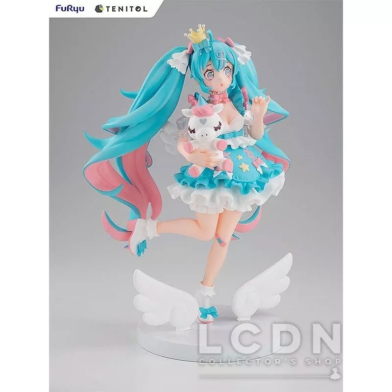 Hatsune Miku Figure Tenitol Yumekawa Princess 21cm