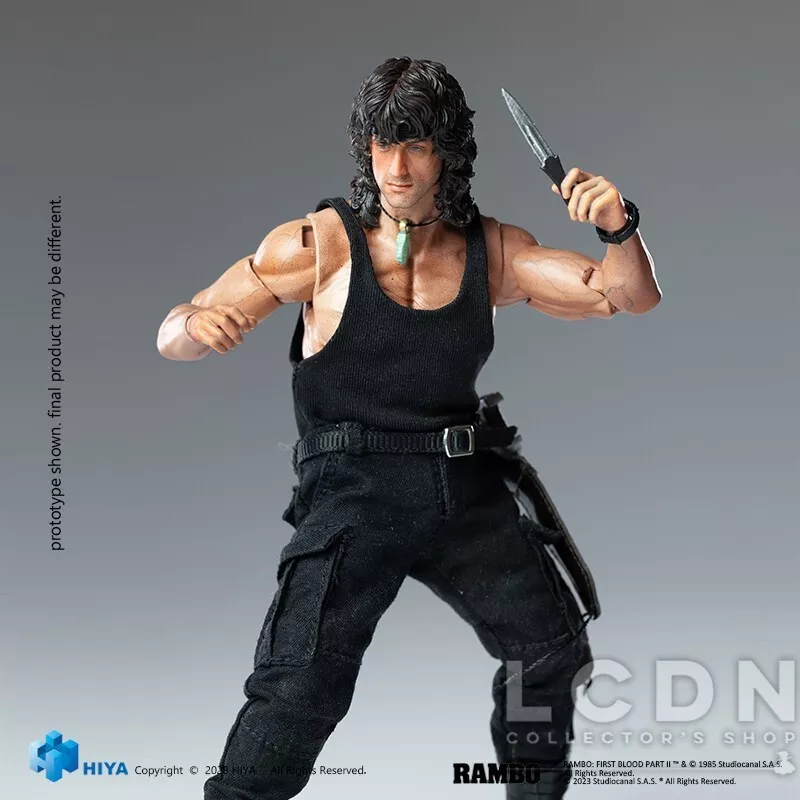 Rambo First Blood III Action Figurine 1/12 Exquisite Super Series John Rambo  16cm