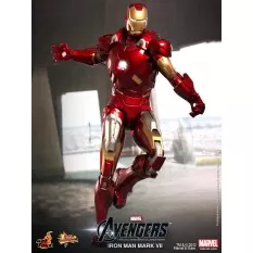 Hot Toys MMS185 The Avengers Mark VII ( Robert Downey Jr. ) Collectible Figurine 30cm (Neuf)