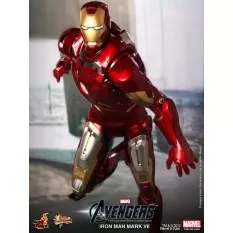 Hot Toys MMS185 The Avengers Mark VII ( Robert Downey Jr. ) Collectible Figurine 30cm (Neuf)