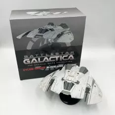 Battlestar Galactica mini Réplique Diecast Cylon Raider (Blood & Chrome) 19cm