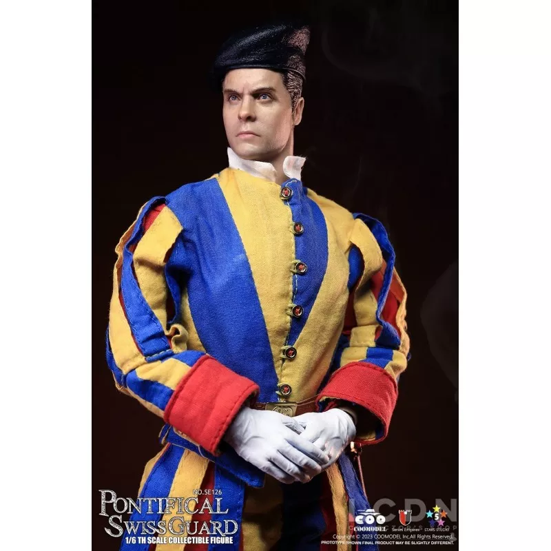 Series Of Empires Pontifical Swiss Guard (Standard Alloy Version) Collectible Action Figure 1/6 Coomodel SE126