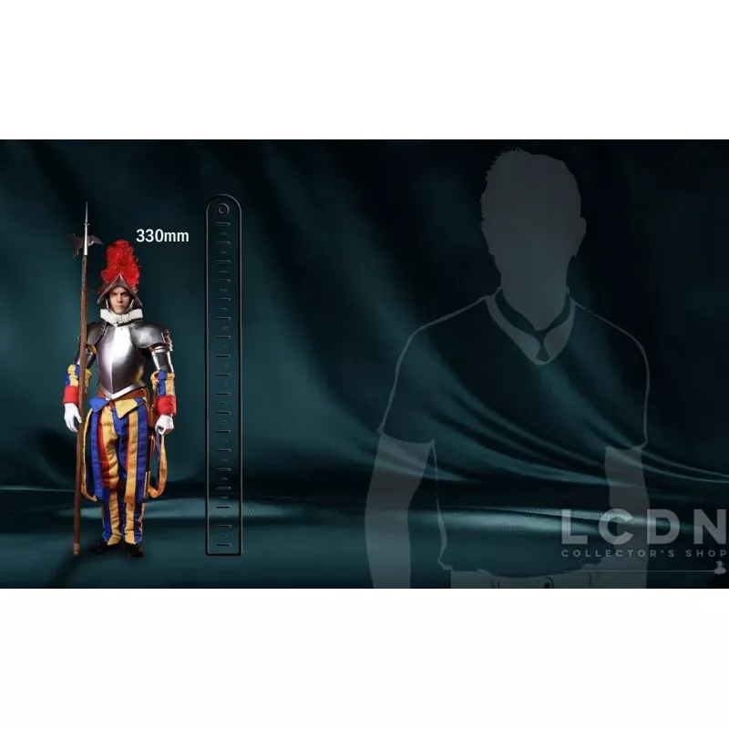 Series Of Empires Pontifical Swiss Guard (Standard Alloy Version) Collectible Action Figure 1/6 Coomodel SE126