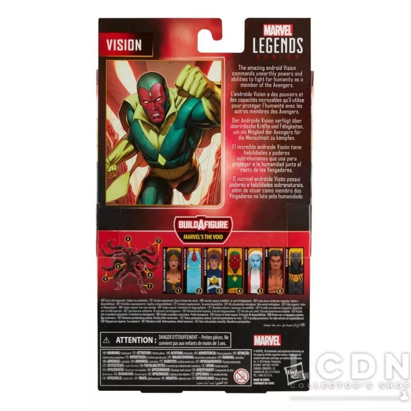 Marvel Legends Action Figurine Vision (BAF: Marvel&#039;s The Void) 15cm