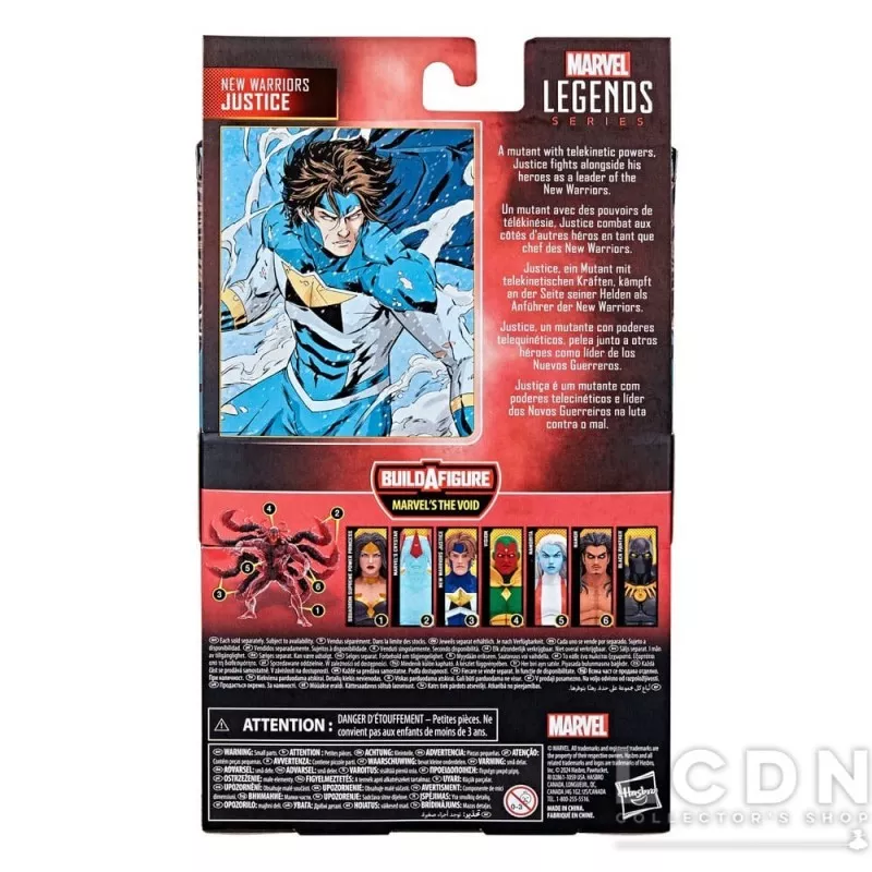 Marvel Legends Action Figure New Warriors Justice (BAF: Marvel&#039;s The Void) 15cm