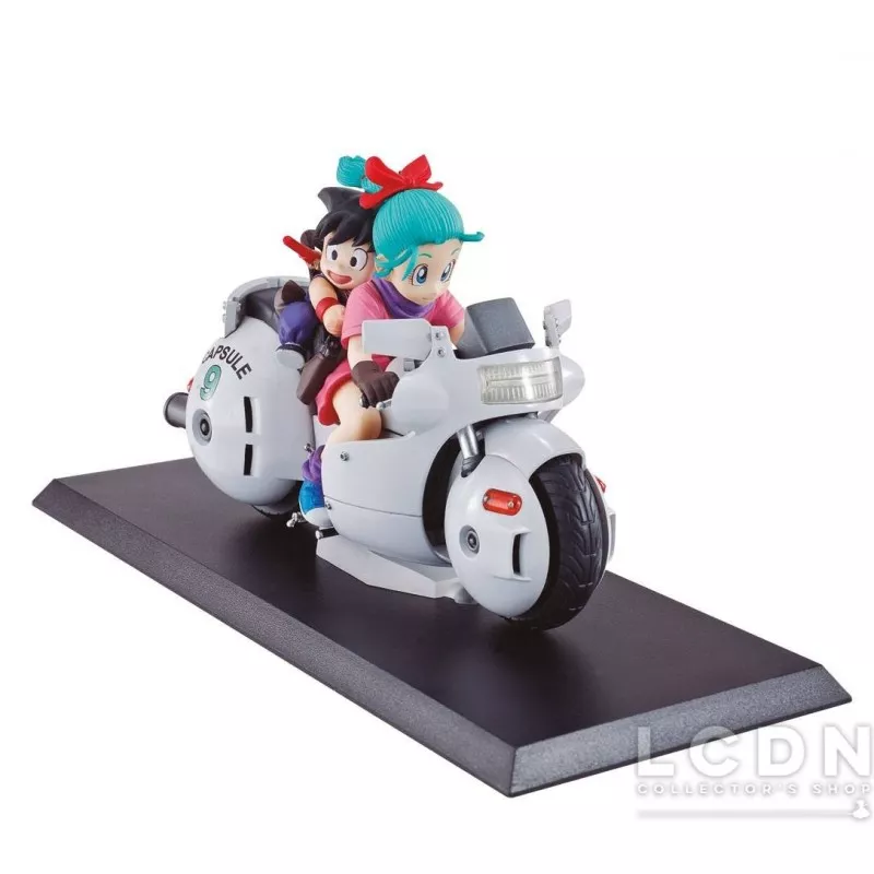 Dragonball Z 06 Desktop Real McCoy Figure Goku & Bulma 14cm (New)
