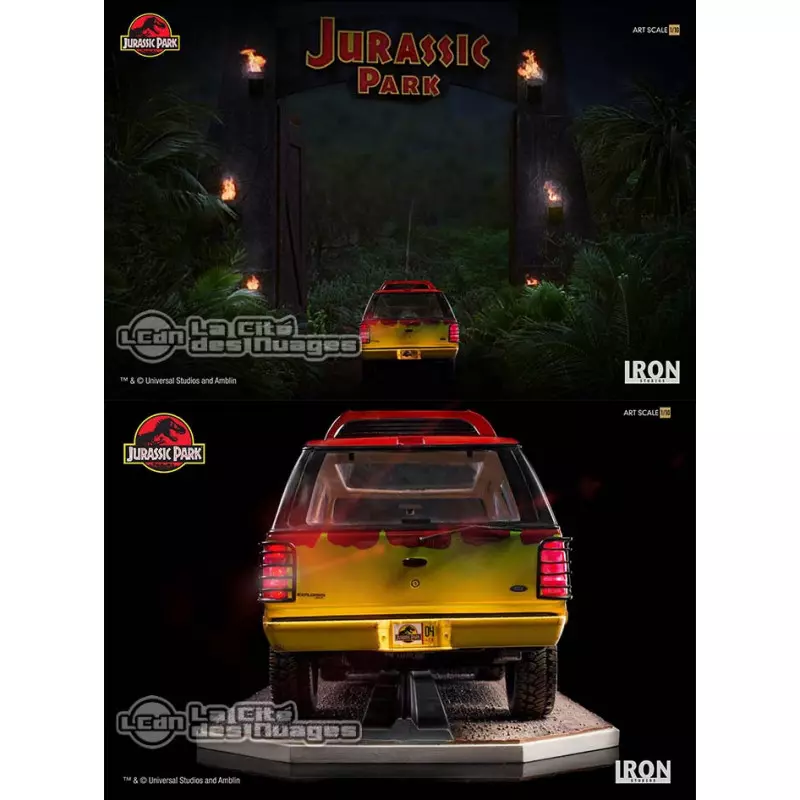 Jurassic Park Art Scale Statue 1/10 Jungle Explorer 04 21 cm