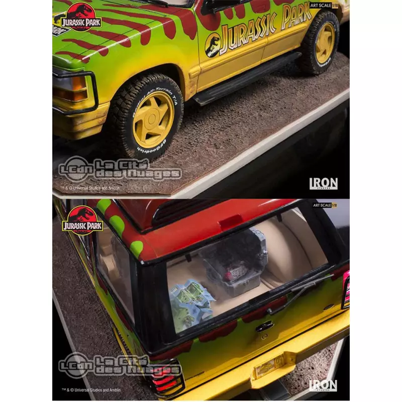 Jurassic Park Art Scale Statue 1/10 Jungle Explorer 04 21 cm