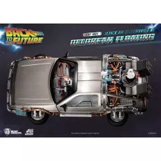 Retour vers le Futur II (Back to the Future II) Statue Egg Attack Floating DeLorean Standard Version 20cm