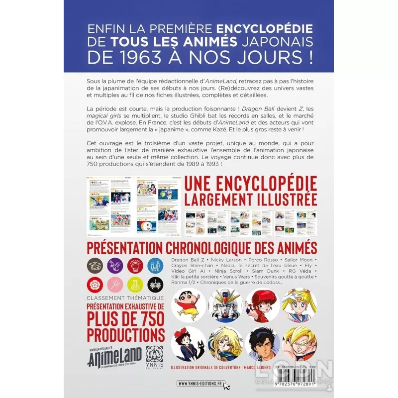 Encyclopedie des Animes Tome 3 *Français*