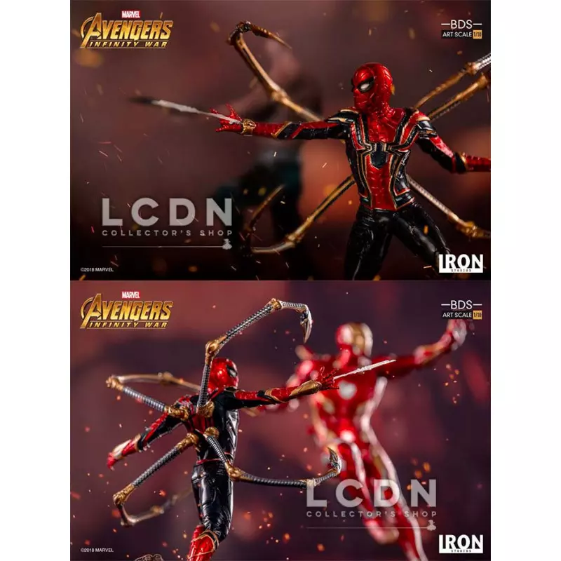 Avengers Infinity War Statue BDS Art Scale 1/10 Iron Spider-Man 26cm (Neuf)