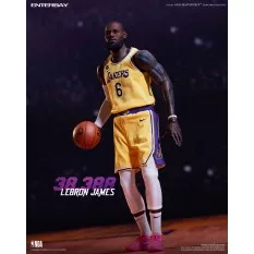 NBA Collection Collectible Action Figure 1/6 Real Masterpiece LeBron James Special Edition Enterbay RM-1090 30cm