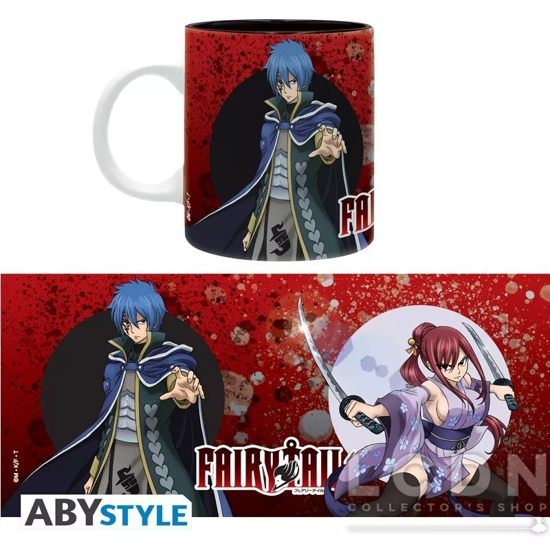 Fairy Tail Mug Erza &amp; Jellal 320ml