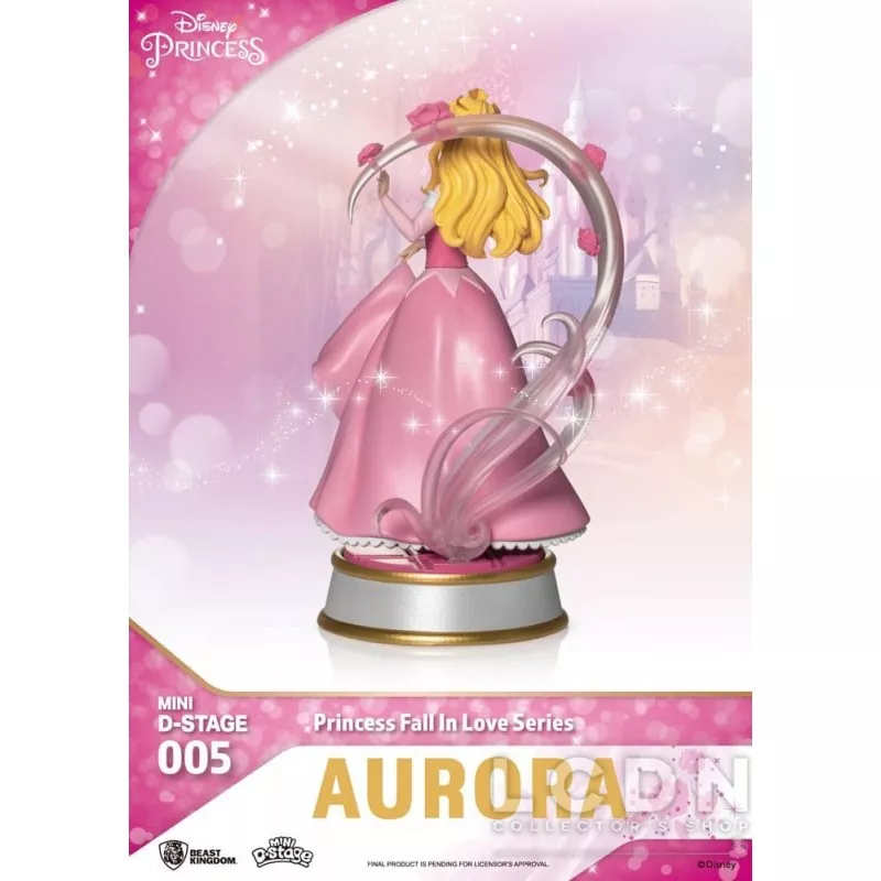 Disney Pack of 6 Figures Mini Diorama Stage Princess Fall In Love Series 12cm
