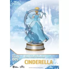 Disney Pack of 6 Figures Mini Diorama Stage Princess Fall In Love Series 12cm