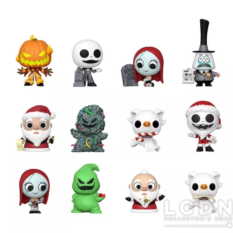 Nightmare before christmas mini figures 2025