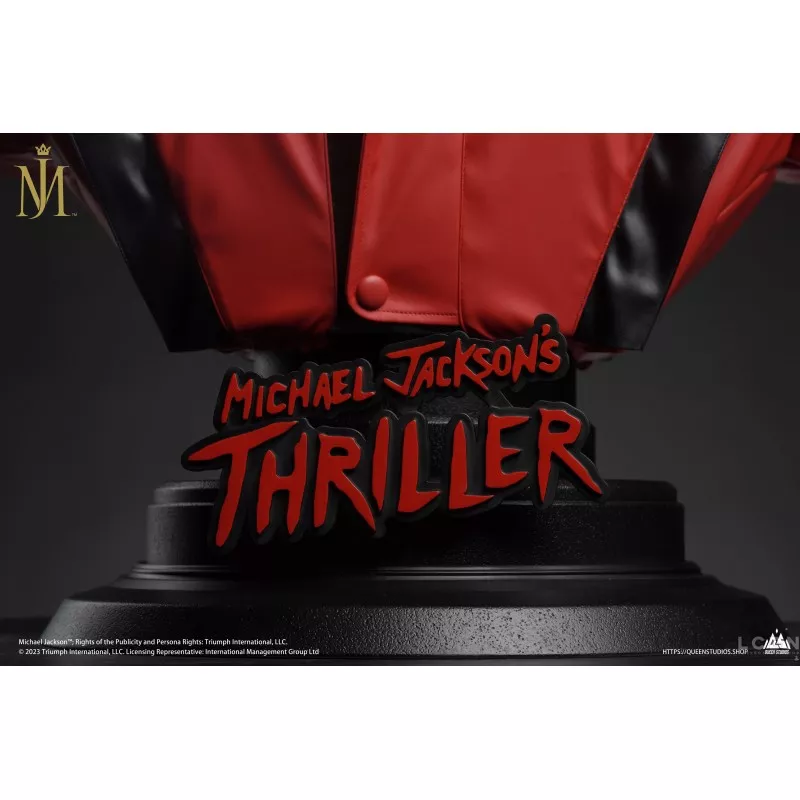 Michael Jackson Thriller Life-size Bust 1/1 Queen Studios 84cm