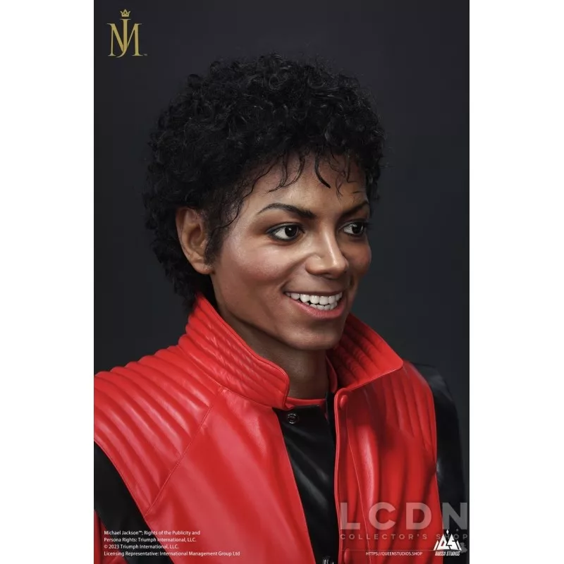 Michael Jackson Thriller Life-size Bust 1/1 Queen Studios 84cm