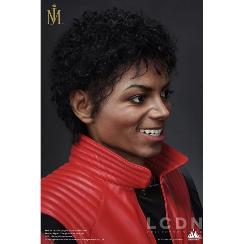 Michael Jackson Thriller Life-size Bust 1/1 Queen Studios 84cm Michael Jackson Thriller Life-size Bust 1/1 Queen Studios 84cm