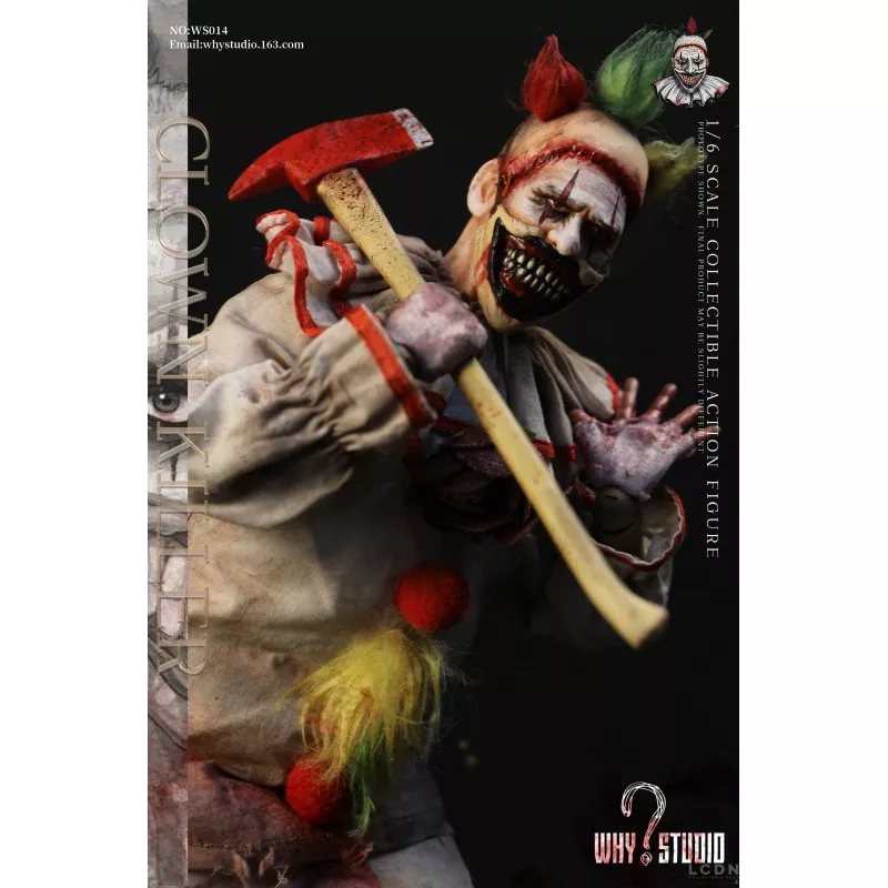 Horror Clown Collectible Action Figure 1/6 WHY STUDIO WS014