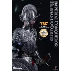 Imperial Conquistador  Hernan Cortes Wf Brass CUPRONICKEL Edition Collectible Action Figurine 1/6 Coomodel SE2302