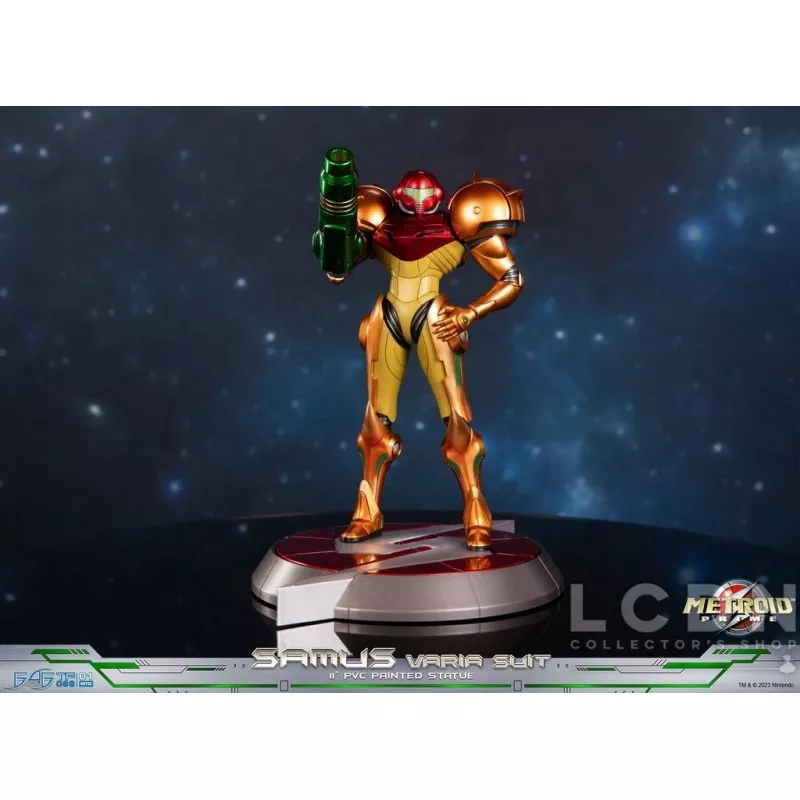 Metroid Prime Figure Samus Varia Suit Standard Edition 27cm