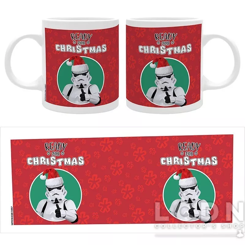 Original Stormtrooper Mug &quot;READY FOR CHRISTMAS&quot; 320ml