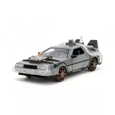 Retour vers le Futur 3 Delorean RAIL VERSION Time Machine 1/24