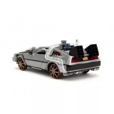 Retour vers le Futur 3 Delorean RAIL VERSION Time Machine 1/24