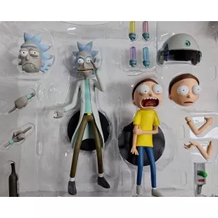 Condition: Figures in perfect condition. Have been displayed. Slight defect on Rick's eye.