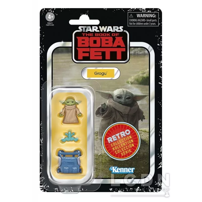 Star Wars Retro Collection - Le Mandalorien 9,5 Cm - Le Livre De Boba Fett - Articulé 5 Points