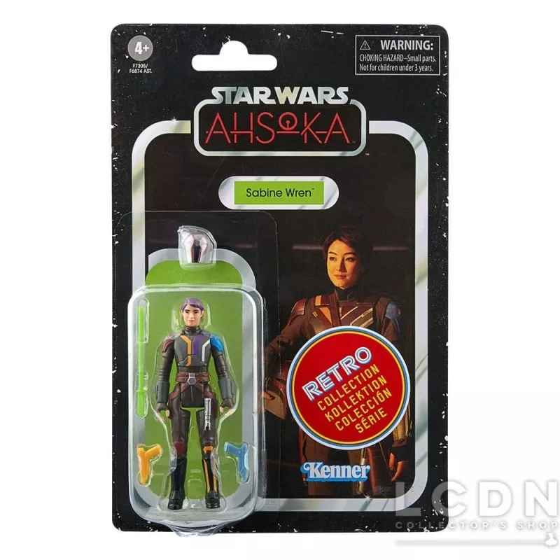 Star Wars: Ahsoka Retro Collection Action Figurine Sabine Wren 10cm