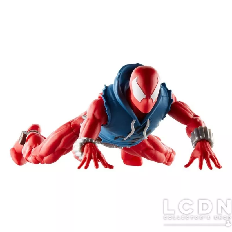 Scarlet spider deals man figure
