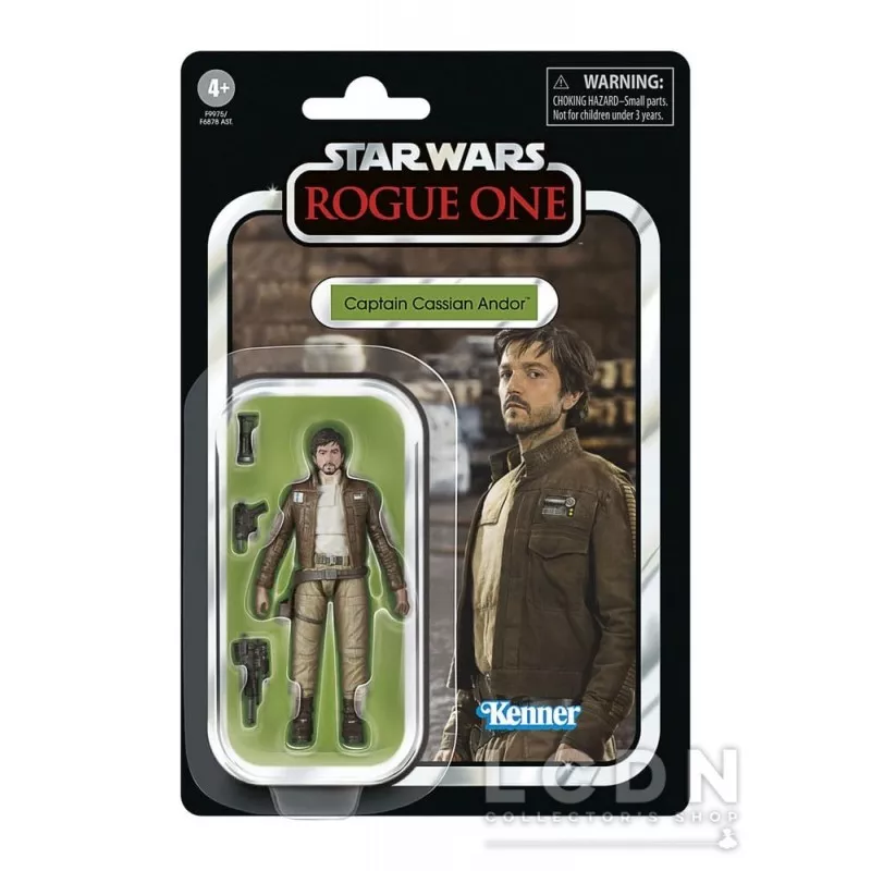 Star Wars: Rogue One Vintage Collection Action Figurine Capitaine Cassian Andor 10cm