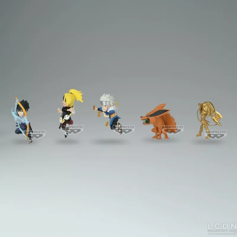 Naruto Set of 5 Figures WCF -Narutop99- Vol.5 7cm