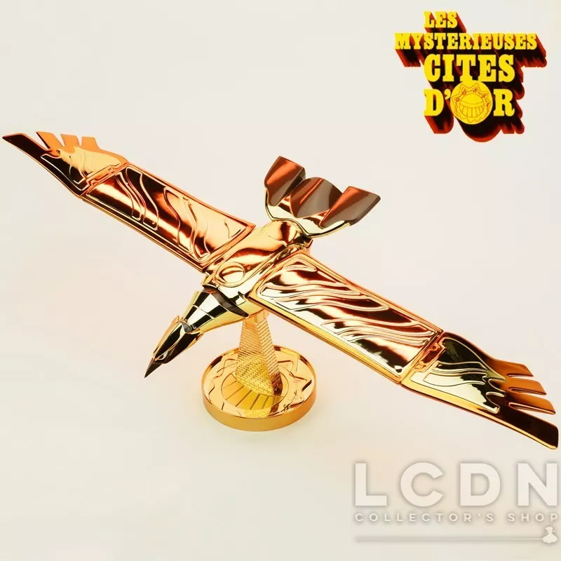 Les Mystérieuses Cites d&#039;Or Action Figurine Grand Condor Metaltech 07S Diecast 17cm (boite française)