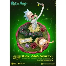 Rick and Morty Statue...