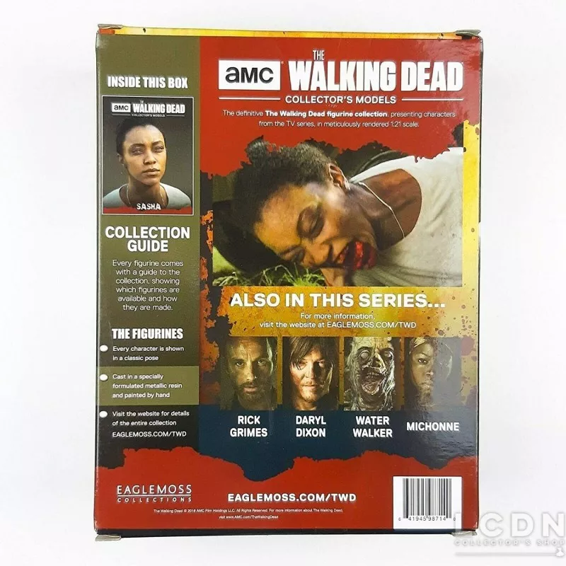 The Walking Dead Figurine 1/21 Sasha Walker 9cm