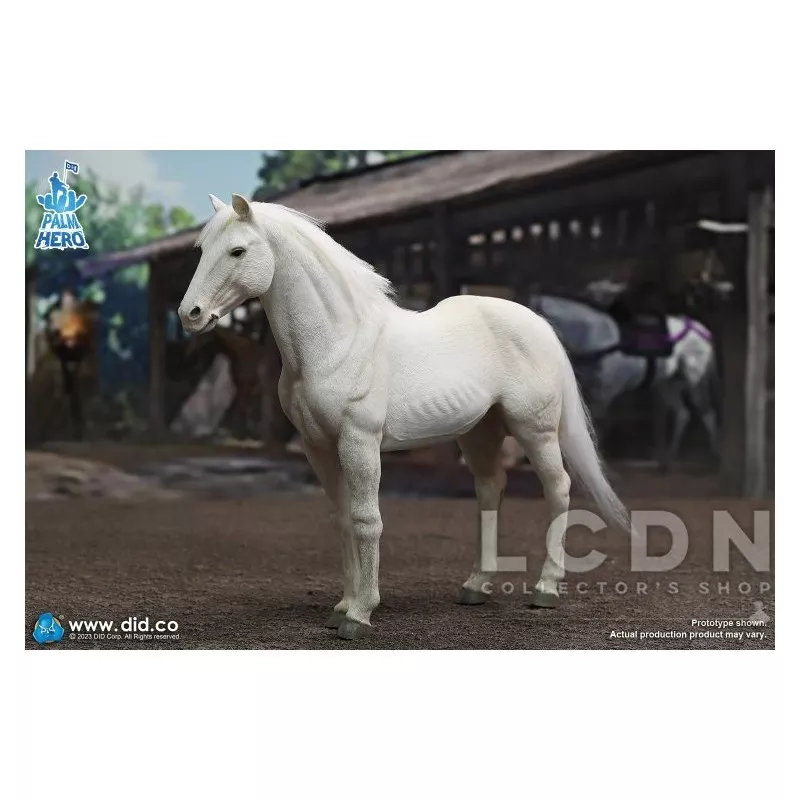 White Horse Figure DID XH8002 1/12
