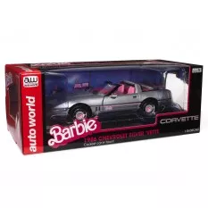 Barbie 1986 Chevrolet Corvette Silver 'Vette Coolest Car in Town ! 1/18