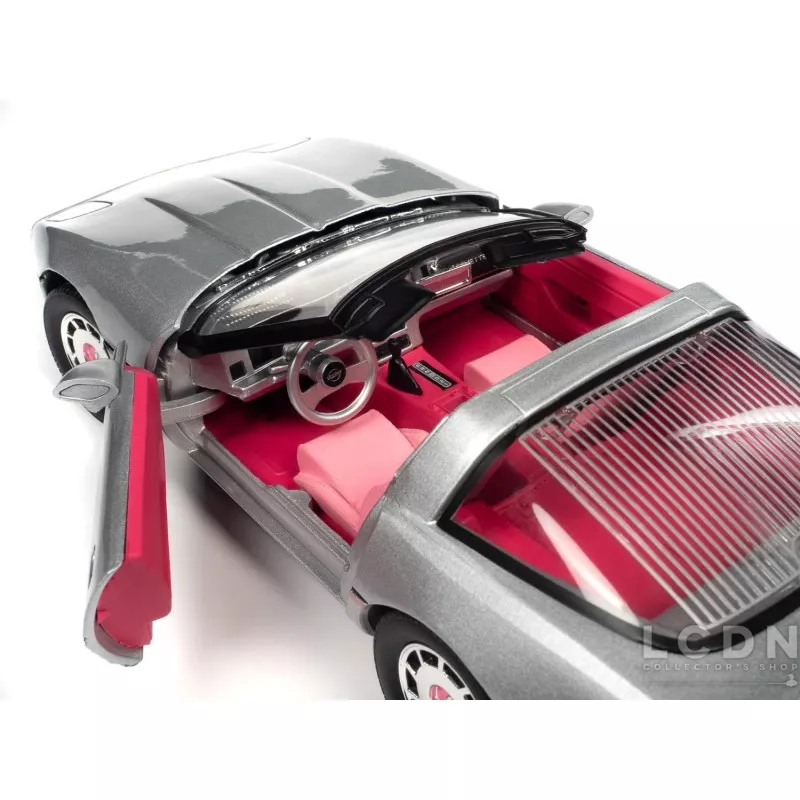 Barbie 1986 Chevrolet Corvette Silver &#039;Vette Coolest Car in Town ! 1/18