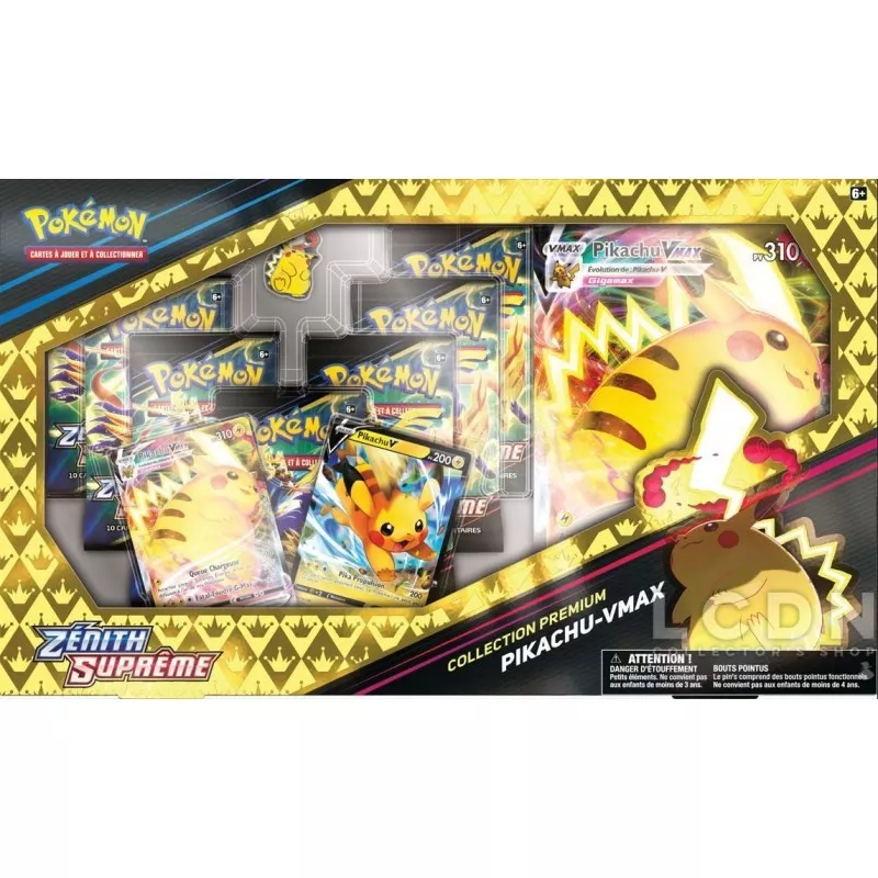 Coffret 4 Boosters Pokémon V2 Zénith Suprême : dispo et prix