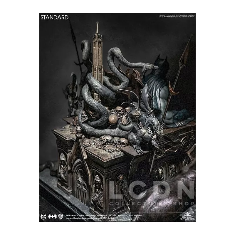 DC Comics Statue 1/4 Batman on Throne 75cm