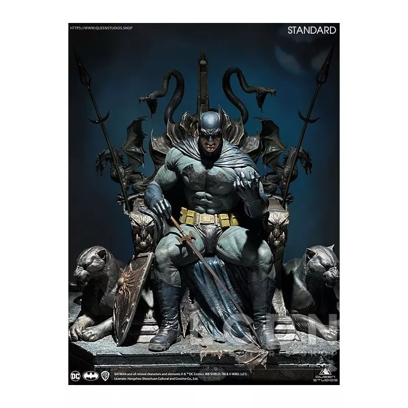 DC Comics Statue 1/4 Batman on Throne 75cm