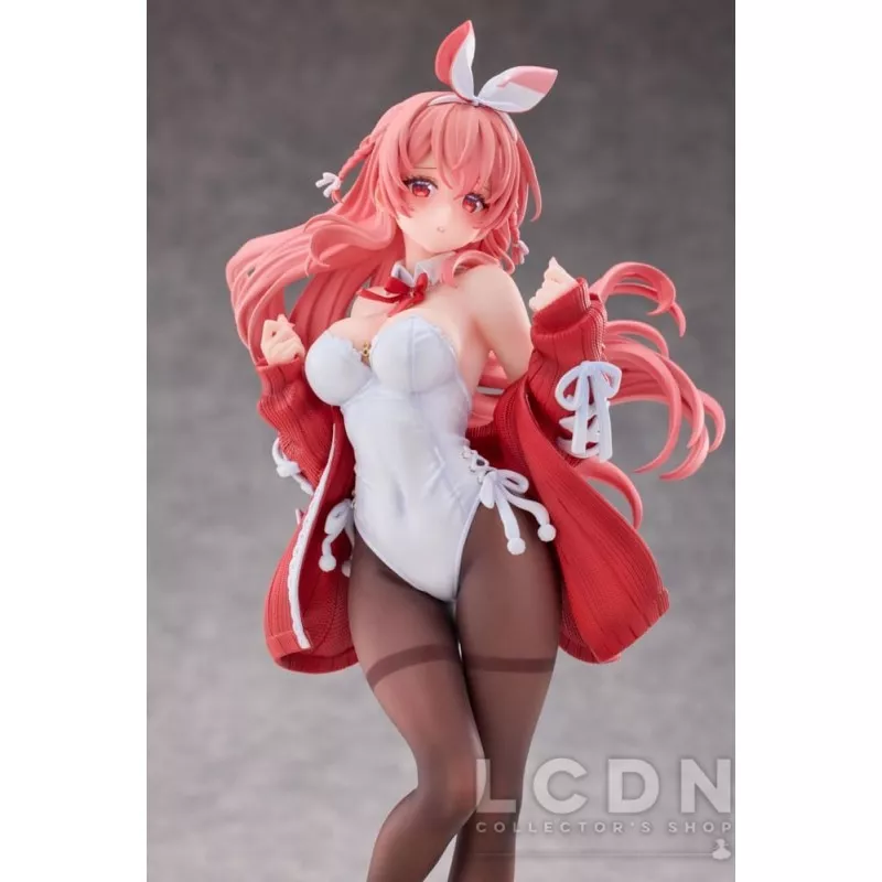 Original Character Figurine 1/7 White Rabbit Illustrated by Rosuuri 24cm