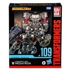Transformers: Bumblebee Studio Series Leader Class 109 Action Figure Concept Art Megatron 22cm