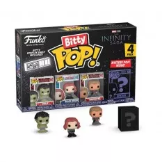 Marvel Pack de 4 Bitty Pop! Hulk 2cm