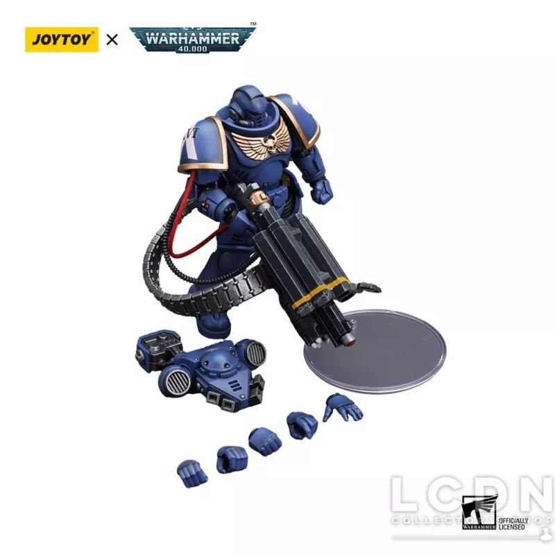 Warhammer 40k Action Figure 1/18 Ultramarines Desolation Marine with Castellan Launcher (Superfrag) 12cm
