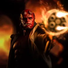 Hellboy Statue 1/4 Deluxe Art Scale Hellboy 68cm