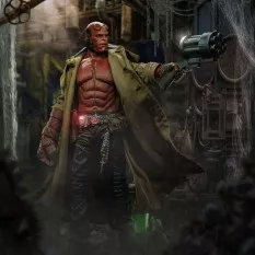 Hellboy Statue 1/4 Deluxe Art Scale Hellboy 68cm